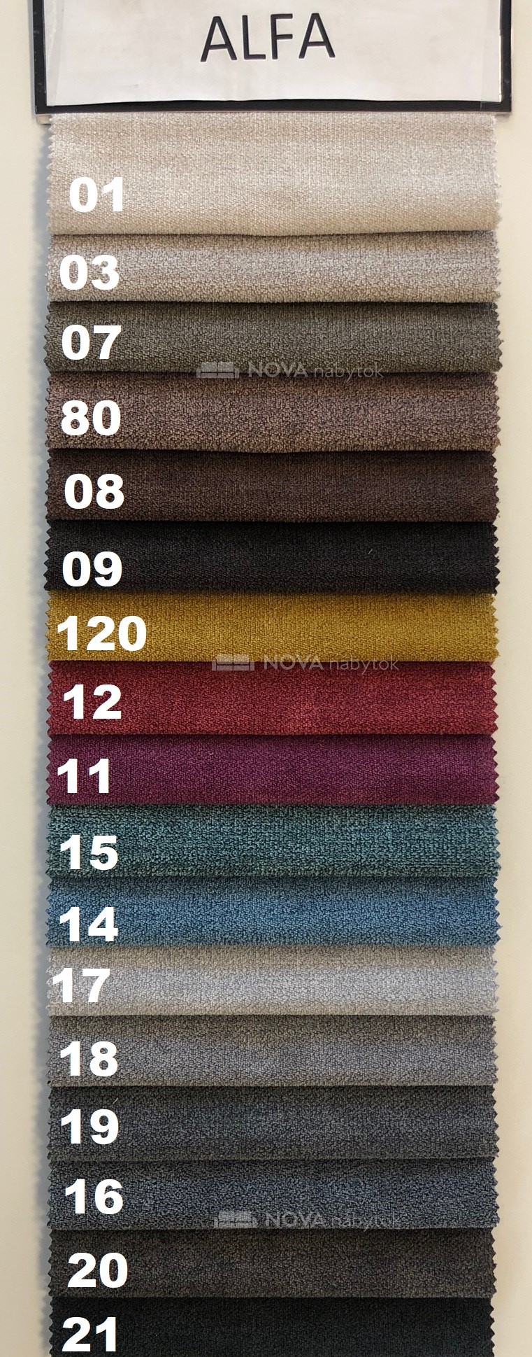 Alfa (1) potahova latka NOVA nabytok